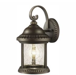 Home Decorators Collection Cambridge Outdoor Essex Bronze Wall Lantern Sconce