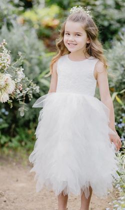 Waterfall Tulle Dress