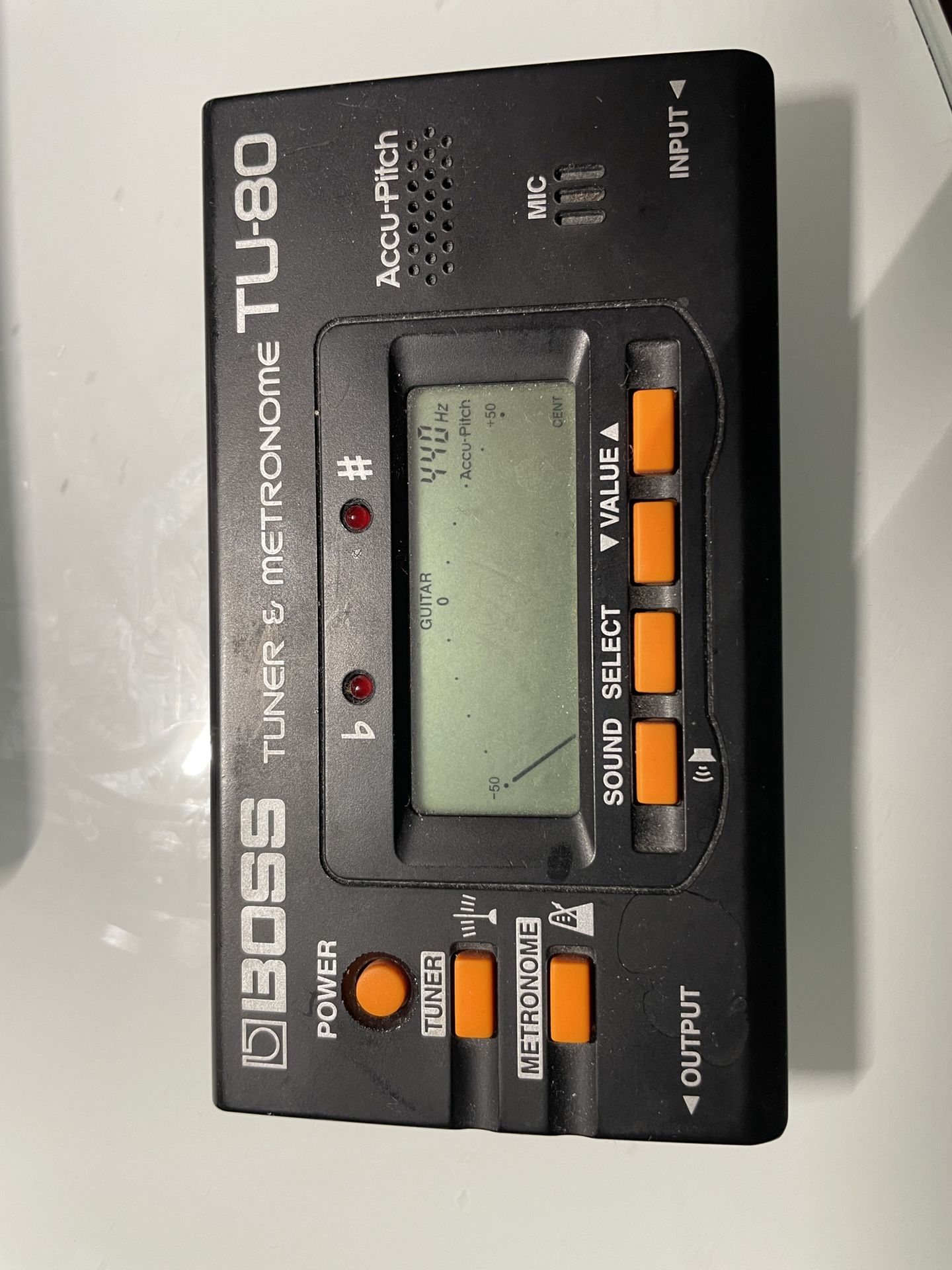 Guitar Tuner - Boss TU-80
