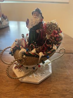 Ostrich Egg Xmas Decoration