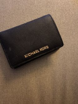 Black MK wallet