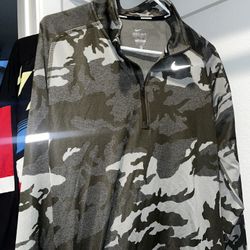 Nike Camo Reflective Half-Zip