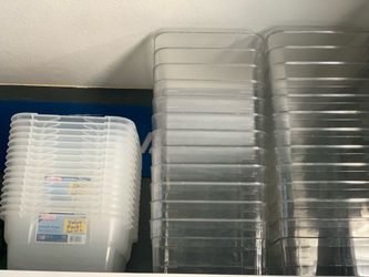 Clear boxes