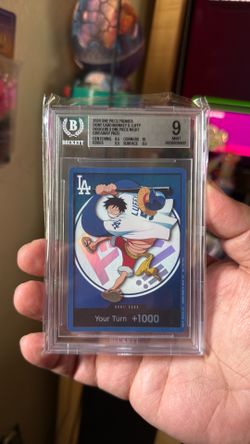 Dodgers luffy card 2026