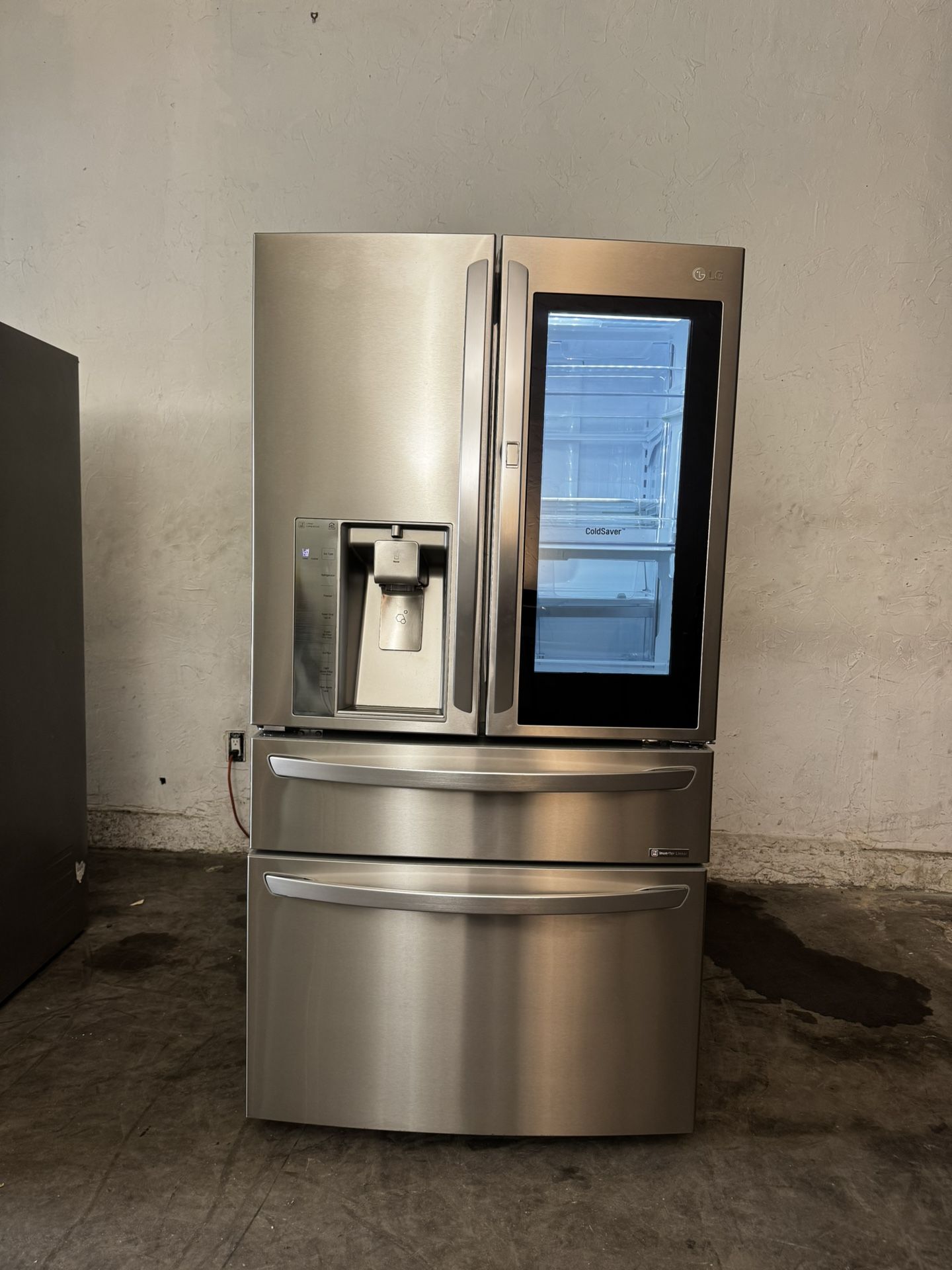 LG French Doors  Counter Depth stainless Steel Refrigerator 