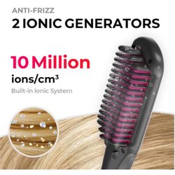 Hair Straightener Brush 