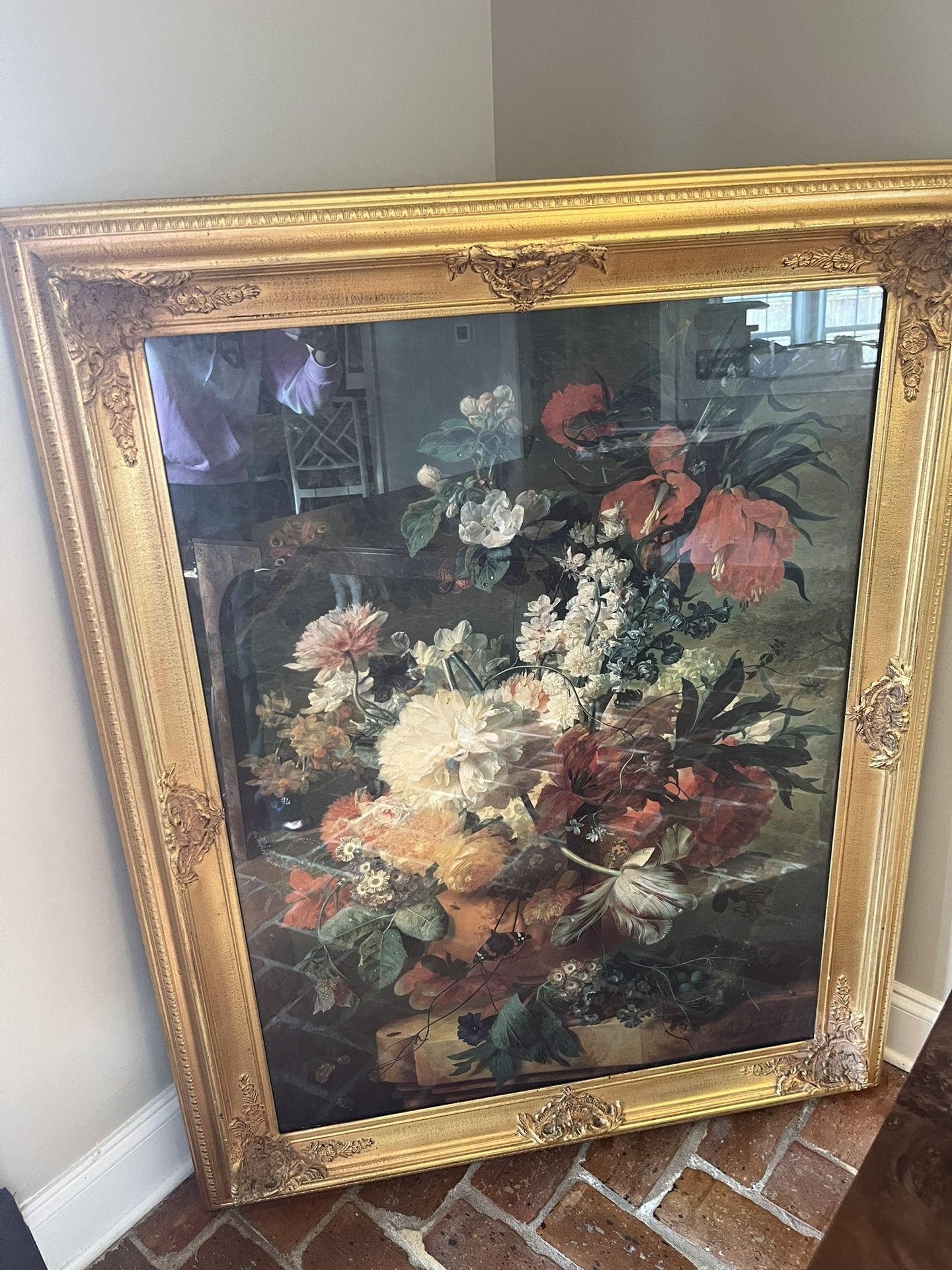 Gold Framed Reproduction Art Piece
