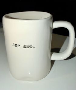 Rae Dunn “Jet Set” Coffee Mug