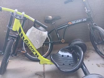 Tricycle and balancing bike