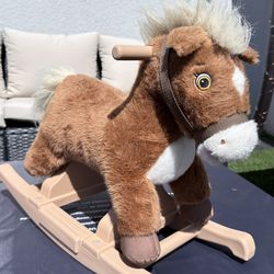 Rocking horse for sale.