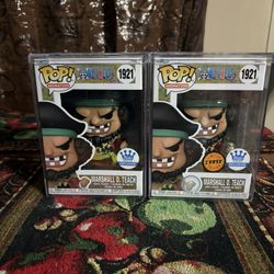 Funko pop! Marshall D Teach Chase  Bundle 