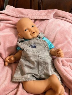 Realistic baby doll boy 25 inch