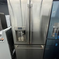 Cafe Counter Depth French Door Fridge With Keurig Brewing System 