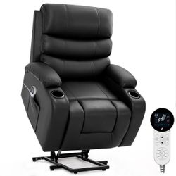 This power lift recliner offers a functional seating solution for those who need a little extra help standing up. The frame is made from solid w