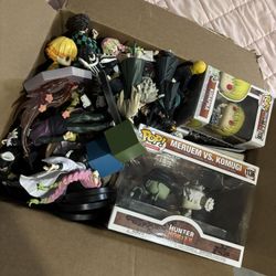 Demon Slayer And Hunter  X Hunter Figurines 