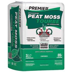 Sphangnum Peat Moss Soil Tourbe 3 cu ft