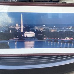 U.S  Capital framed photo
