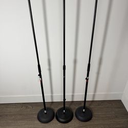 Proline MS235BK Round Base Microphone Stand