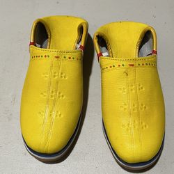 New Imported Learher Morrocan Moccasins - 9.5 Men’s