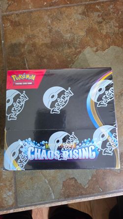 Mega evolutions chaos rising booster display box 36 packs