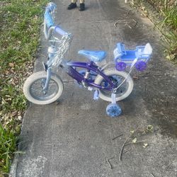 Elsa Toddlers Bike Girls
