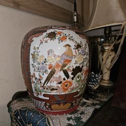 GORGEOUS ORIENTAL PLANT POT 