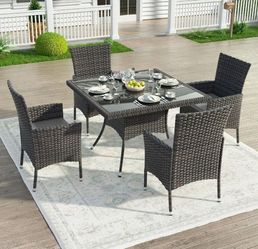 Patio dining table set outdoor dining table set patio dining table with patio chairs patio furniture brand new 🚎🚛🆕