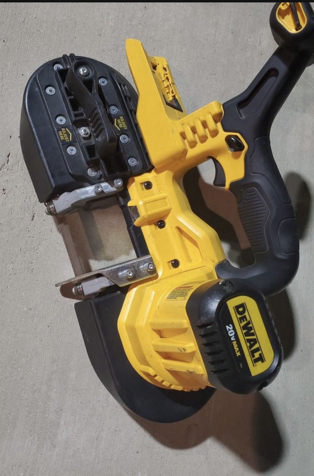 Dewalt 20 max Cordless Band Saw (tool only) can add battery for extra $$$
