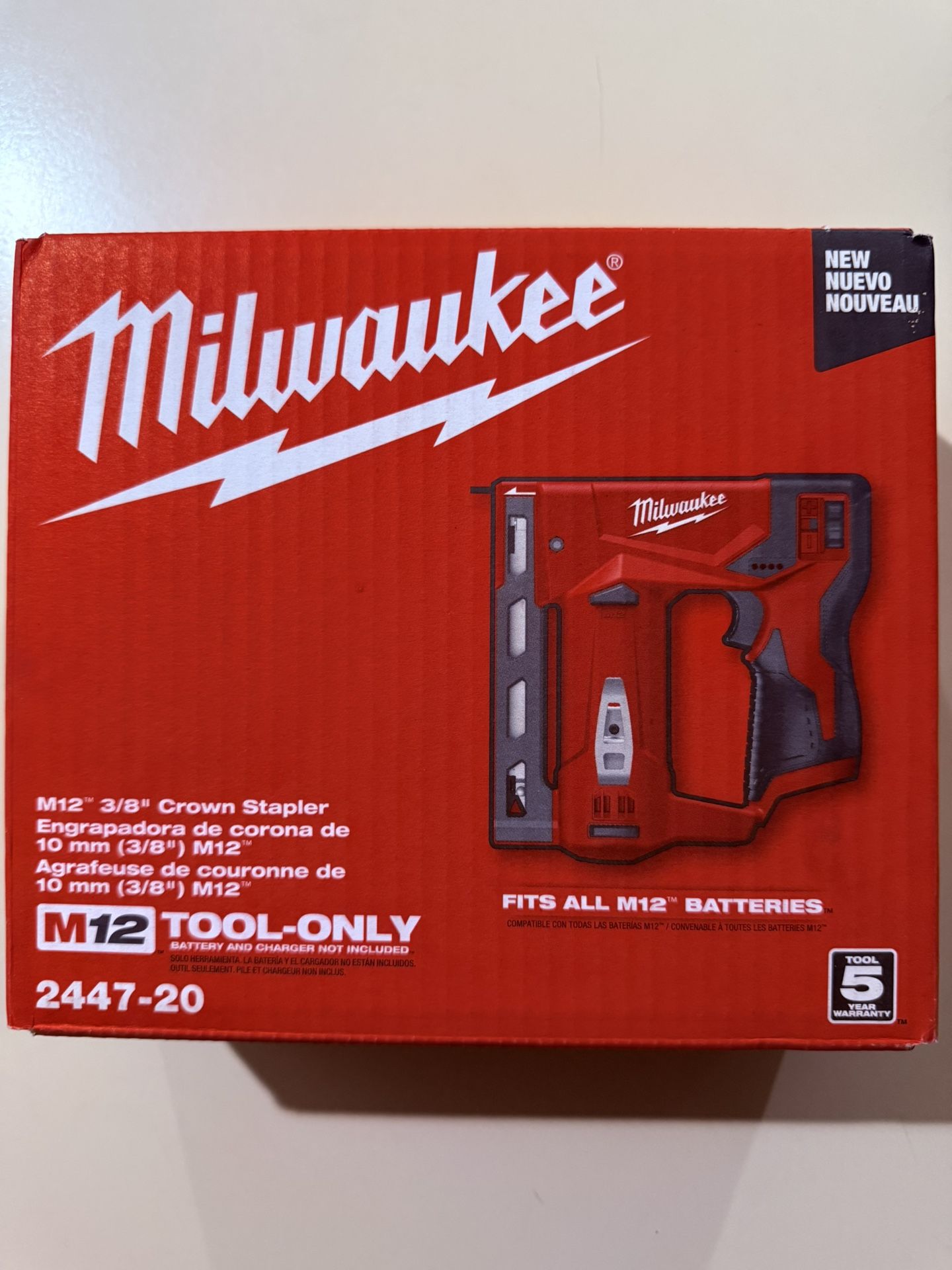 Milwaukee Crown Stapler