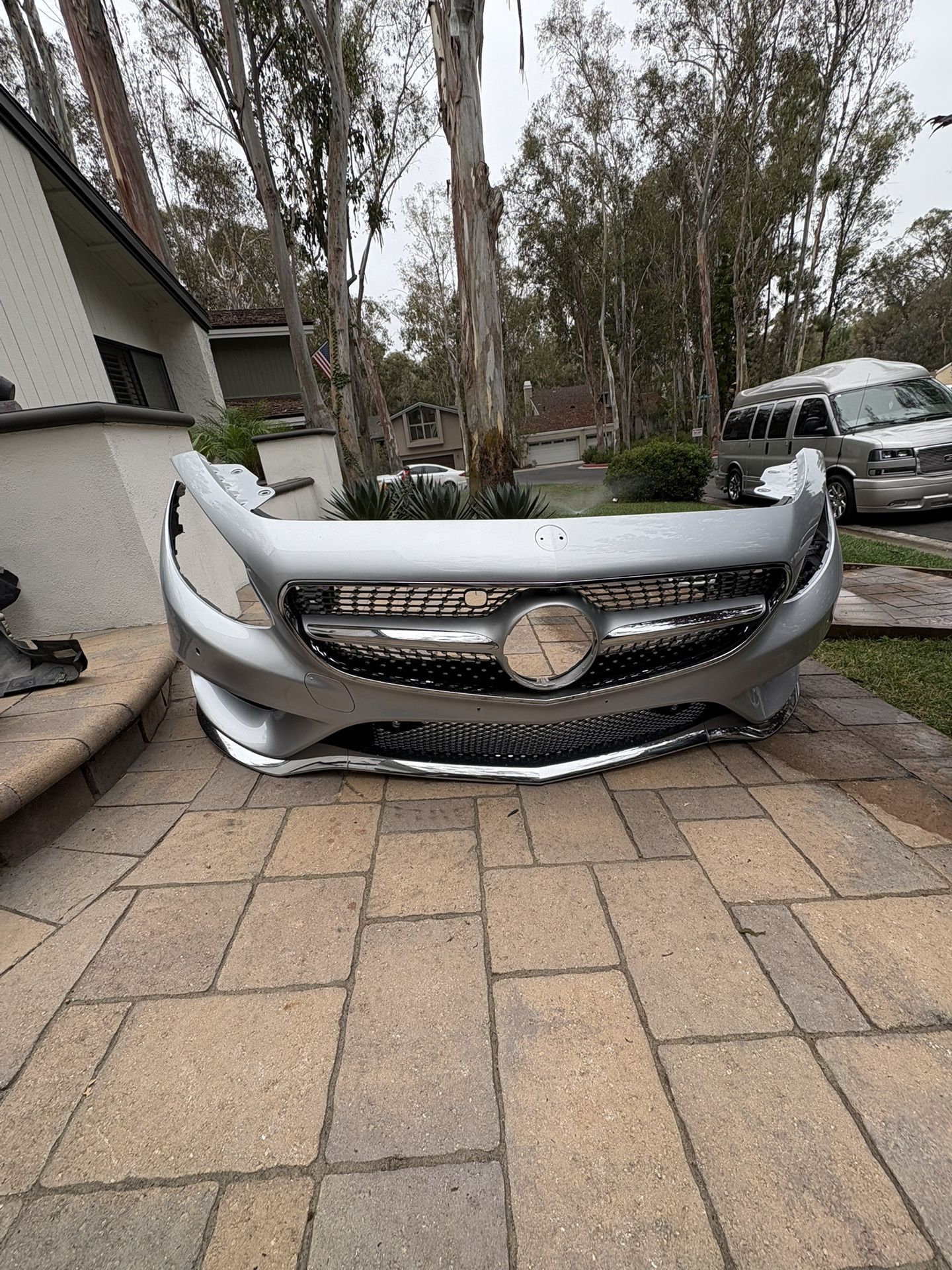 S550 Front Bumper Grill Oem