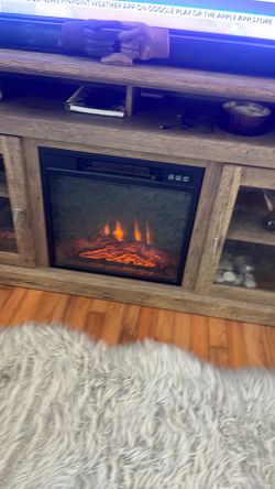 Coffee table 2 end tables, Tv Stand fireplace