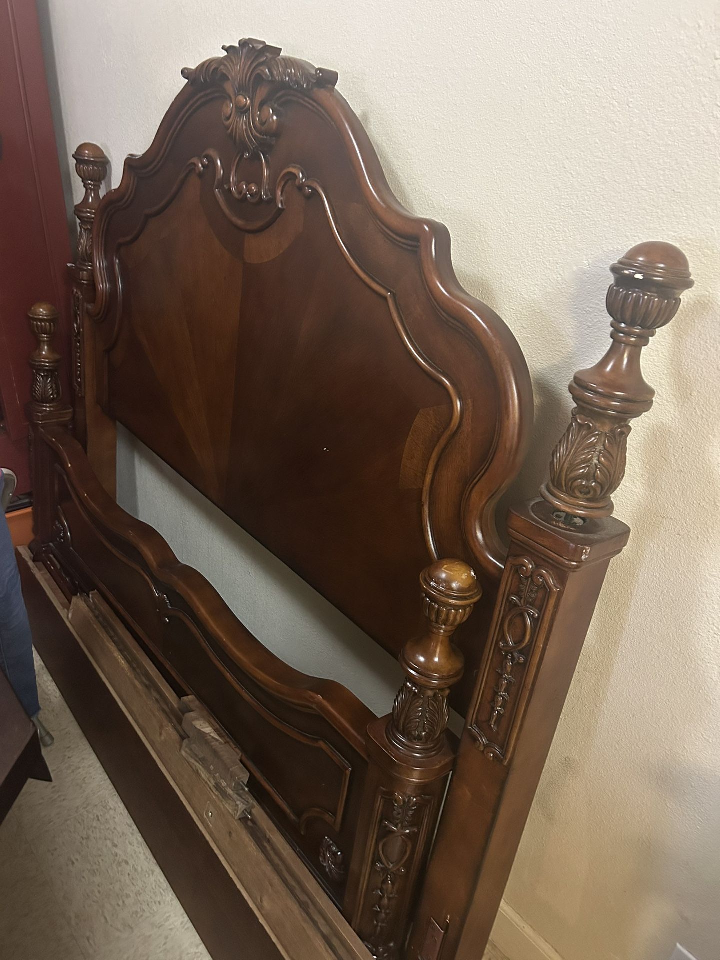 Bed Frame W/end Tables