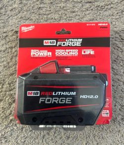 Milwaukee new battery 12.0 FORGE