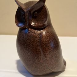 LOVELY~  [ AUTUMN HARVEST] ~OWL FIGURINE~ 1 POUND!!