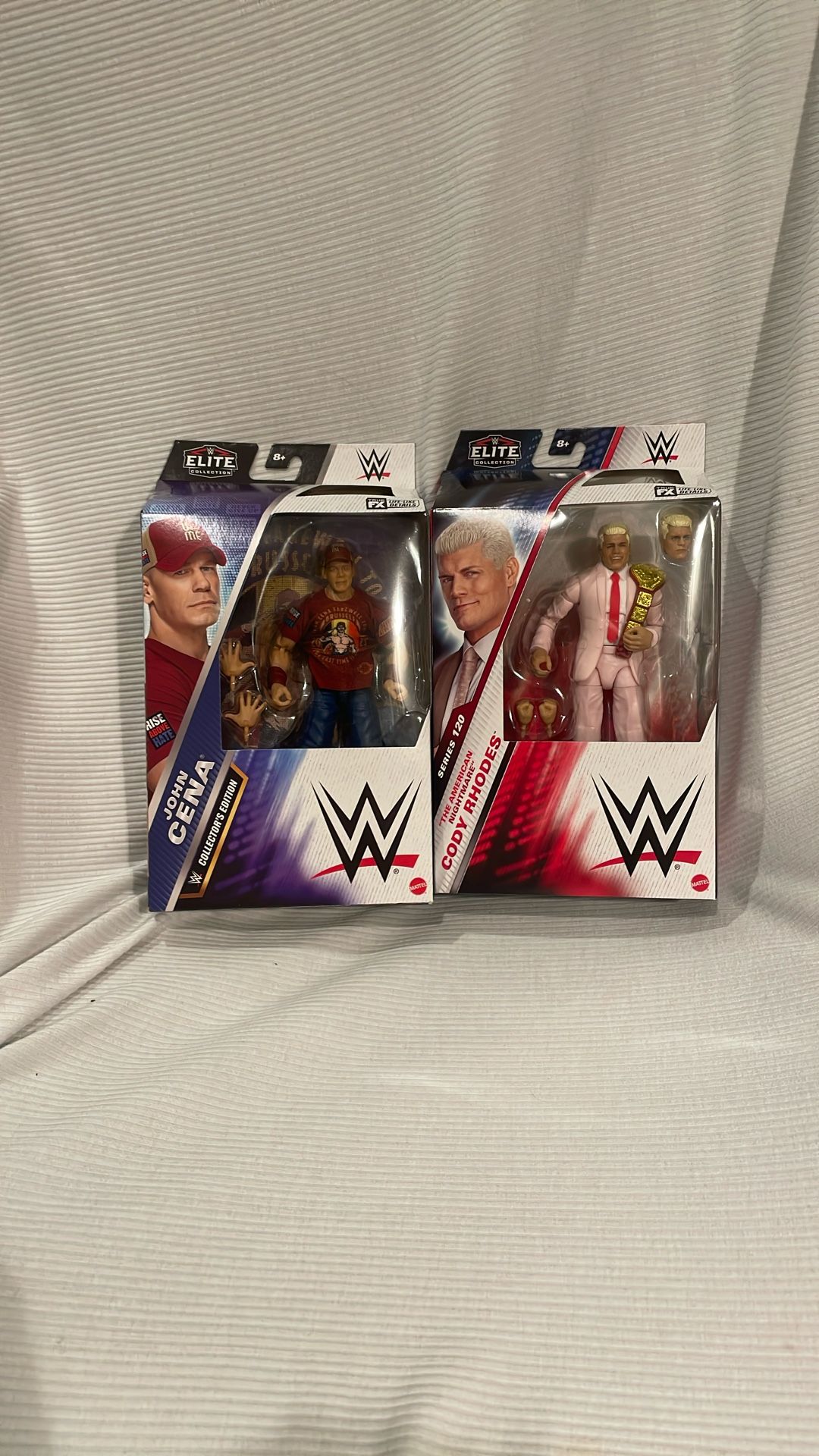 WWE/ Elite Collection/ John Cena/ Collectors Edition/ Cody Rhodes/ CHASE/ Pink Suit/ Series 120/ Mattel