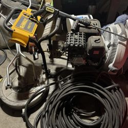 Pressure Washer Setup