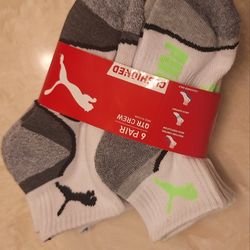 BOY'S SOCKS (((-PUMA-)))*** BRAND NEW