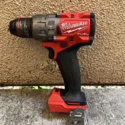 Milwaukee M18 FUEL 18V Lithium-lon Brushless Cordless 1/2 in. Hammer Drill/Driver (Tool-Only)