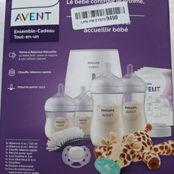 Philips Avent Natural Newborn Baby Bottle/Bottle Warmer Gift Set NEW
Open box (all parts inside Brand new condition)