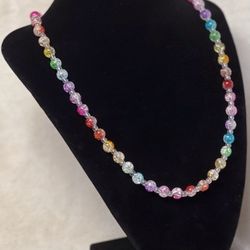 Handmade Rainbow Necklace 
