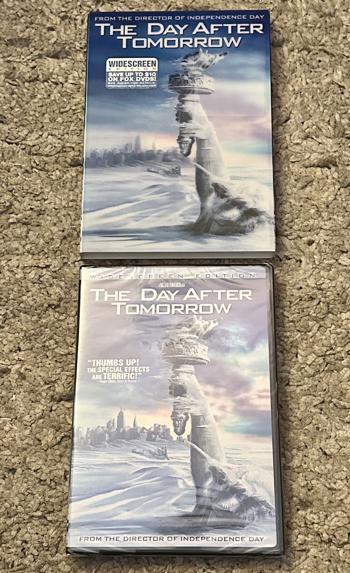 The Day After Tomorrow (DVD, 2004) 20th Century Fox w/ Lenticular Slipcover NEW