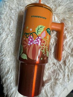 Disney Parks x Starbucks Fall Halloween Tumbler – Mickey & Minnie Pumpkins