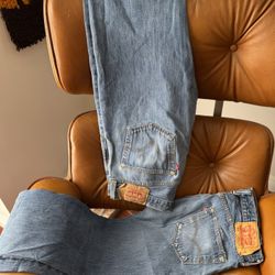 Men’s 501 Original Fit Levi’s Jeans - 2 Pair Bundle (34x34)