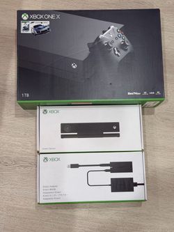 Xbox one x with Kinect2.0