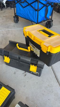 Tool boxes.