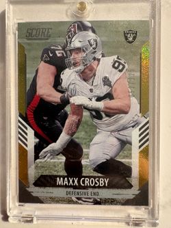 Maxx Crosby gold SP /225