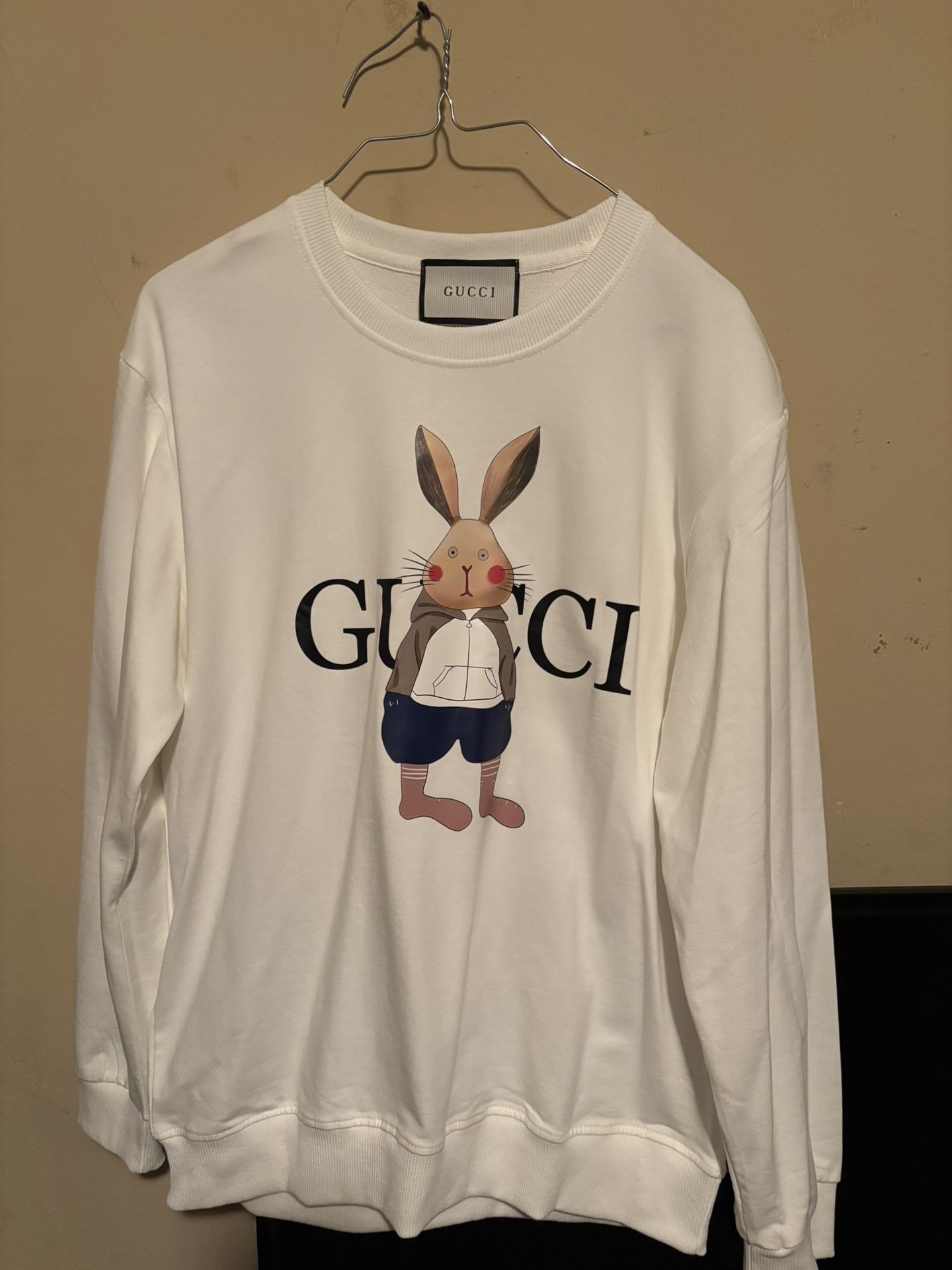 Men’s 3XL Gucci Watermark & Logo Limit Edition Crewneck Sweatshirt