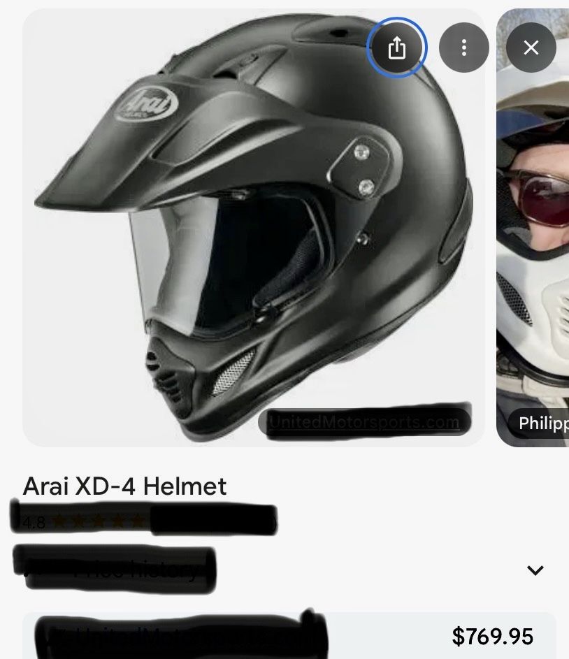 Arai XD4 Professional DOT APPROVED