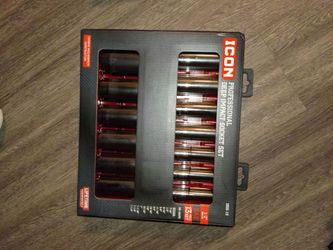 ICON Professional Deep Impact Socket Set 14pc Metric