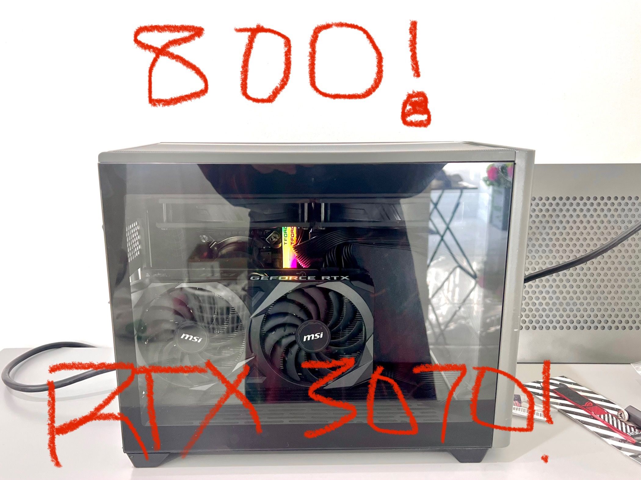 ⚡ $800 Gaming Beast – i7-13700F | RTX 3070 | 32GB DDR5 | 3TB SSD | Compact & Powerful